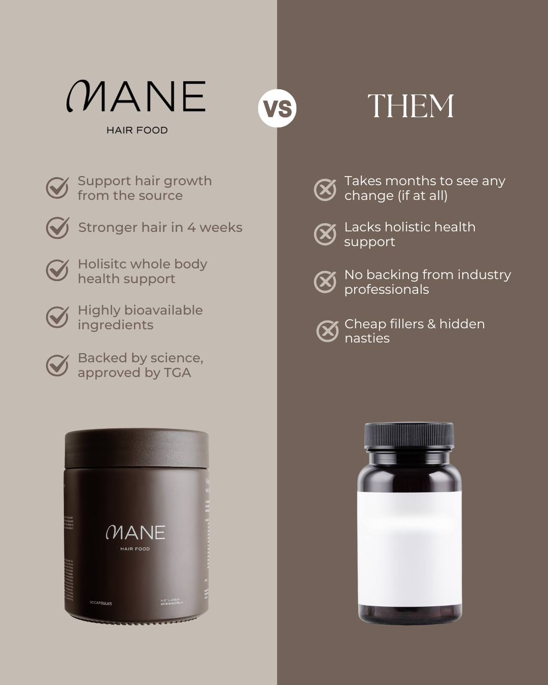 Mane Hair Food